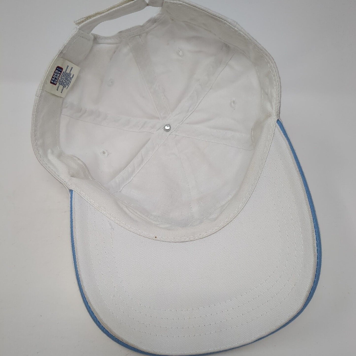 All Star Est. 1972 Strapback Hat White OS Adjustable Embroidered Faded Glory