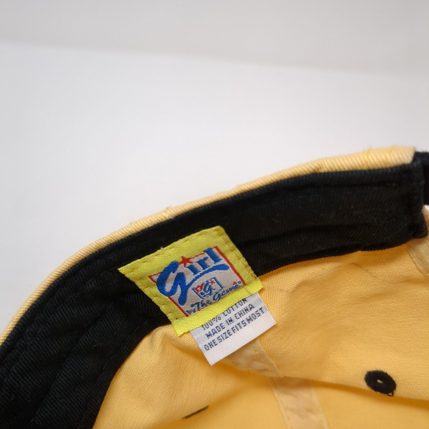 Missouri Tigers Logo Sequin Slideback Hat Tan Girl One Size Adjustable