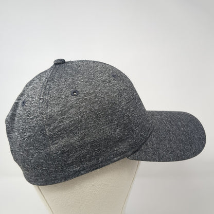 JBI Fitted Hat Gray Medium Embroidered Vent Holes New Era 39Thirty