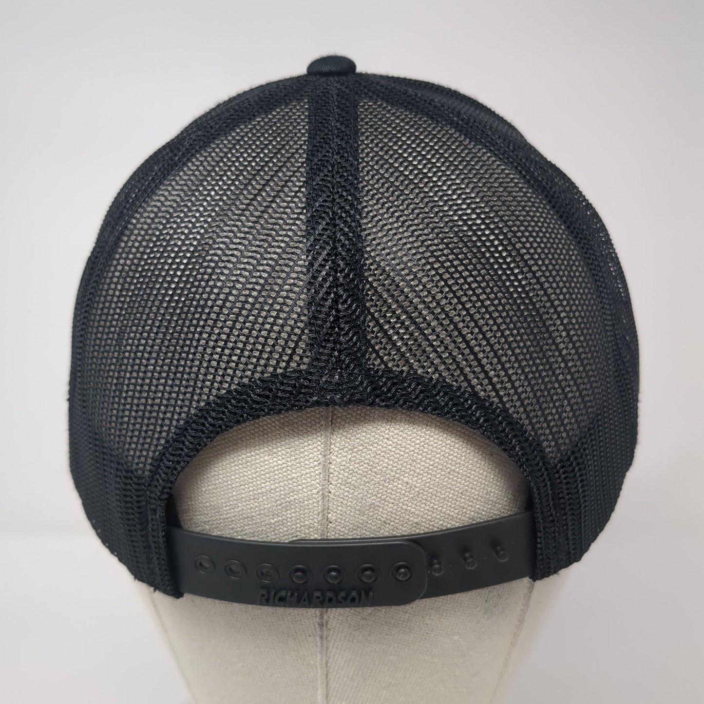 Jax Nutrition Snapback Mesh Back Trucker Hat Black One Size Richardson