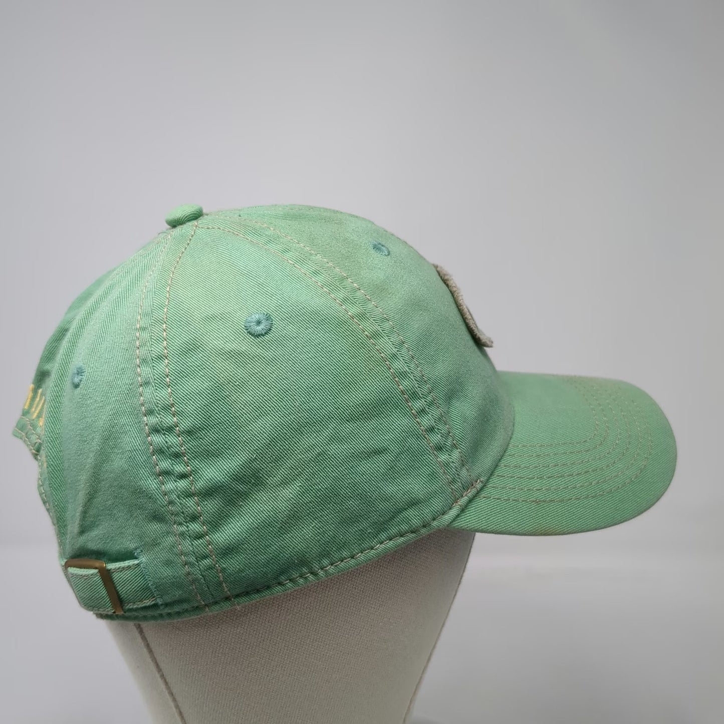 Life is good Baseball Cap Green One Size Motorcycle Enjoy The Ride Slideback Hat