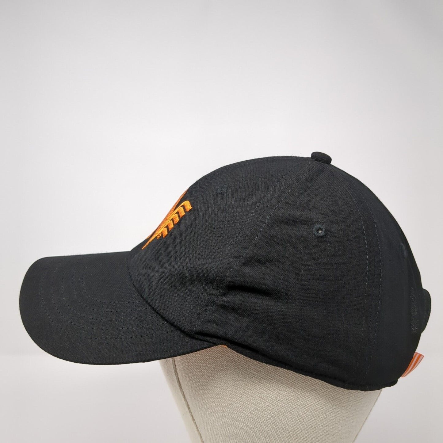Whataburger Strapback Hat Black One Size Adjustable Embroidered 6 Panel