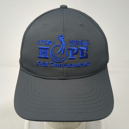 Big Accessories Baseball Cap Gray One Size Hope Mentally Golf Tournament Hat
