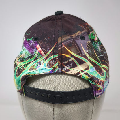 Monster Jam Boys 5 Panel Black One Size Grave Digger Monster Truck Snapback Hat
