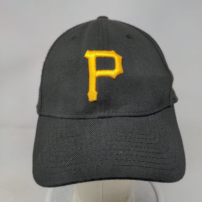 Pittsburgh Pirates Fitted Hat Black Size L/XL Embroidered MLB New Era 39Thirty