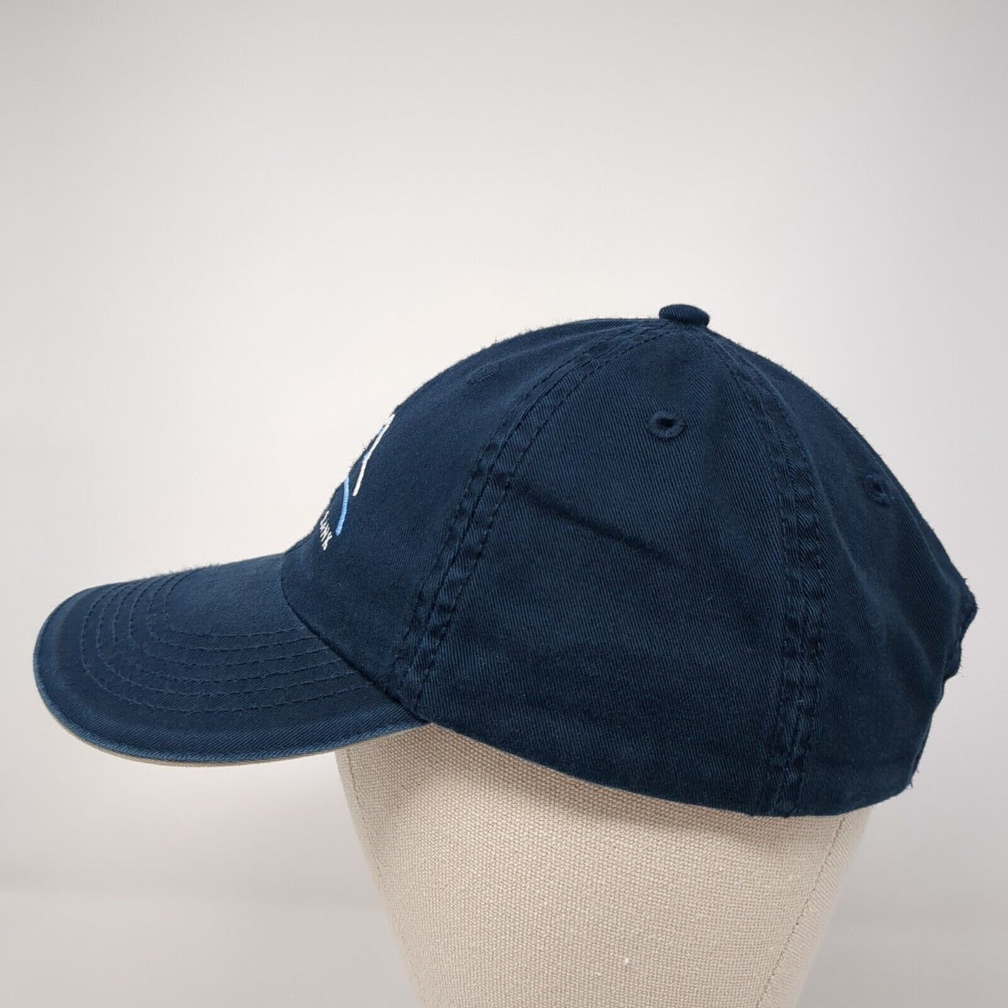 Idaho First Bank Strapback Hat Blue One Size 6 Panel Port & Company