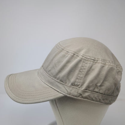 Alternative Army Cap Beige One Size Strapback Cotton Solid Plain Blank Hat