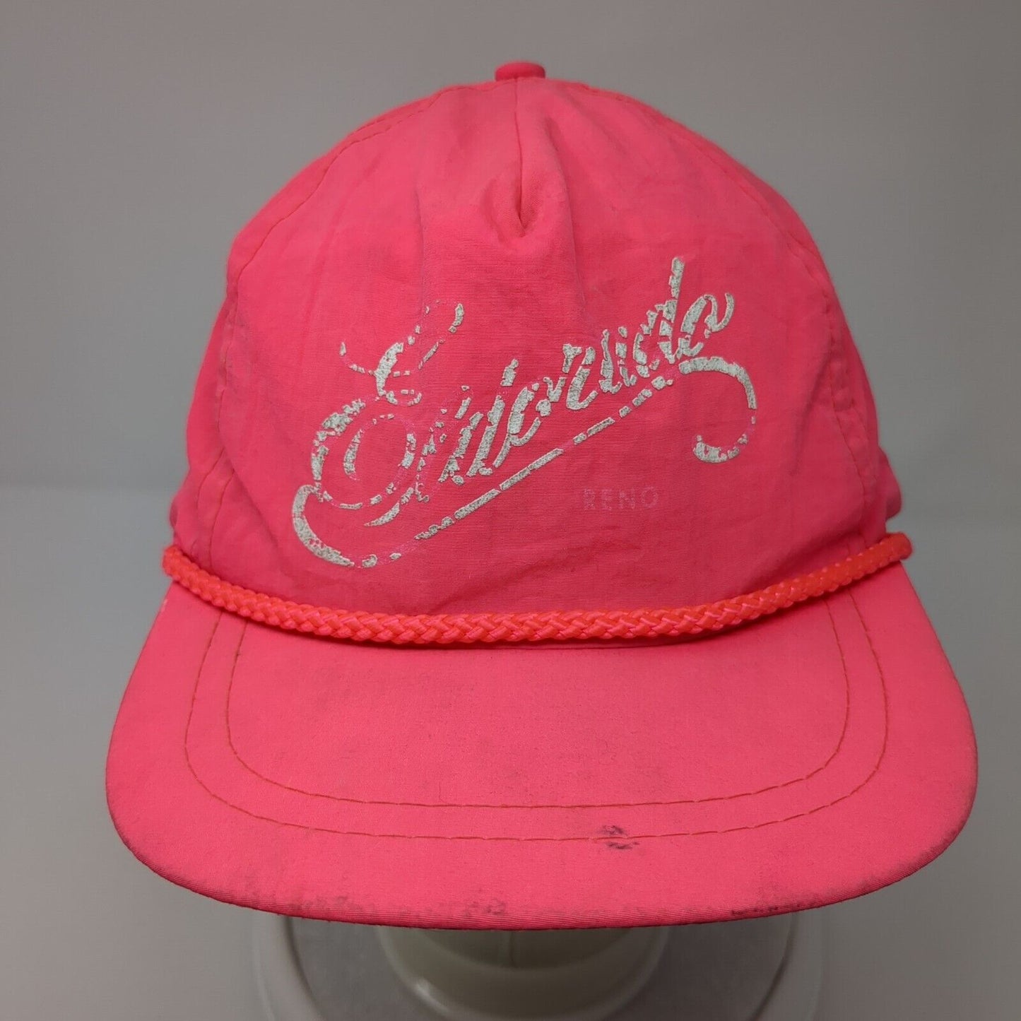 Colorado Reno Snapback Hat Pink One Size Adjustable 6 Panel Rope KC Caps