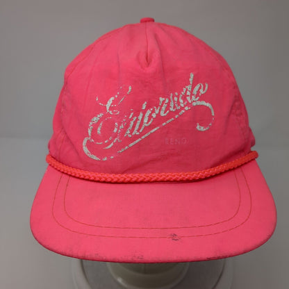 Colorado Reno Snapback Hat Pink One Size Adjustable 6 Panel Rope KC Caps