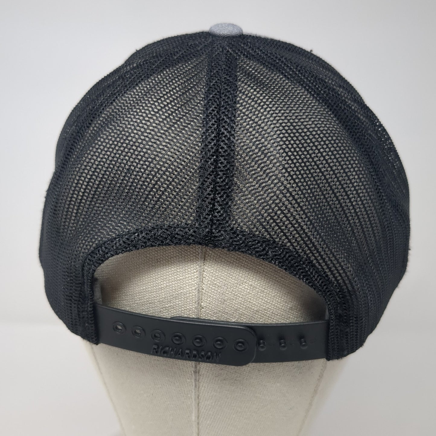 Mountain Waterworks Snapback Trucker Hat Gray One Size Mesh Back 6 Panel