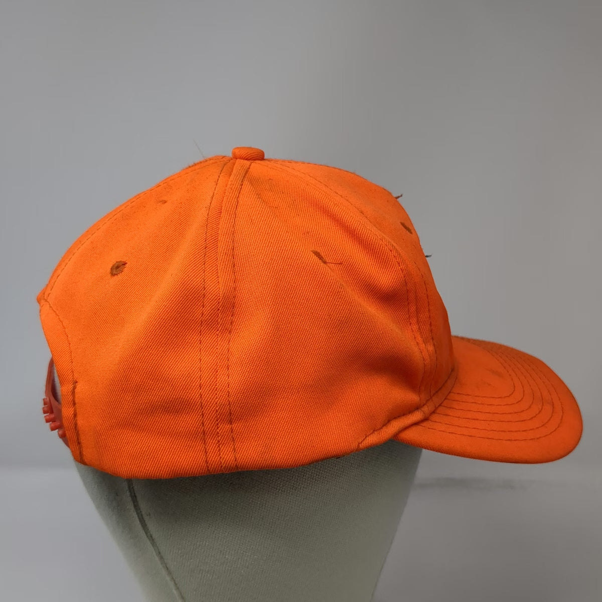 Outdoor Cap Snapback Orange Hat Hunting American Tradition Duck Deer Vintage