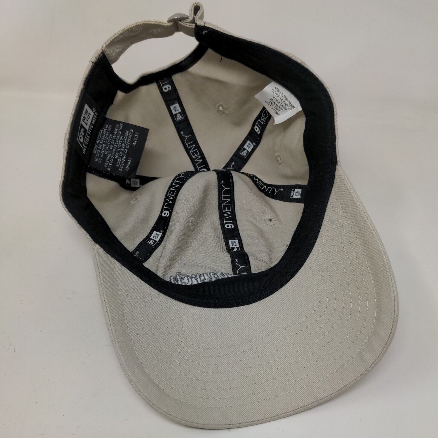 Radiant Church Slideback Hat Tan OSFM Adjustable Embroidered 9Twenty New Era