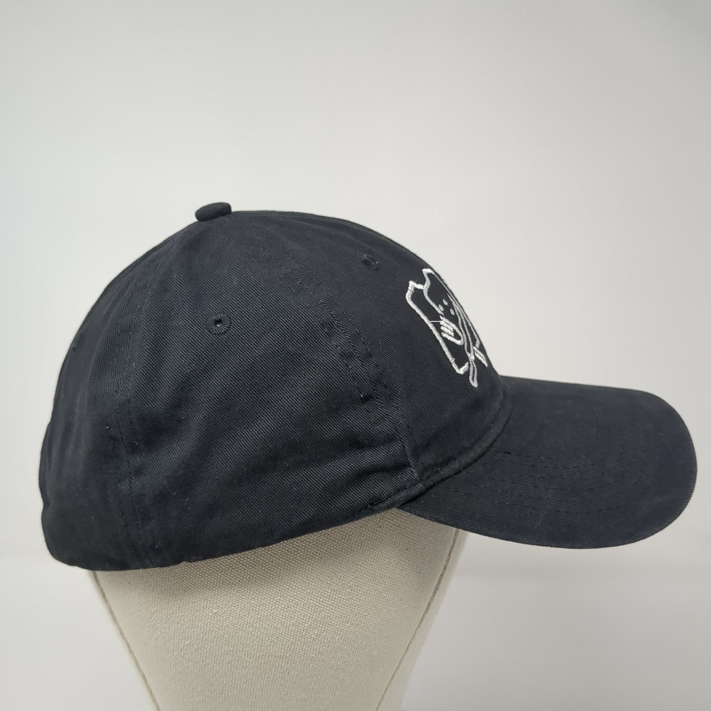 Create Common Good Slideback Baseball Cap Black OS Adjustable Port & Company