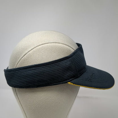 McDonald's Blue Yellow Red Visor One Size Snapback Hat Mesh Underbrim Logo