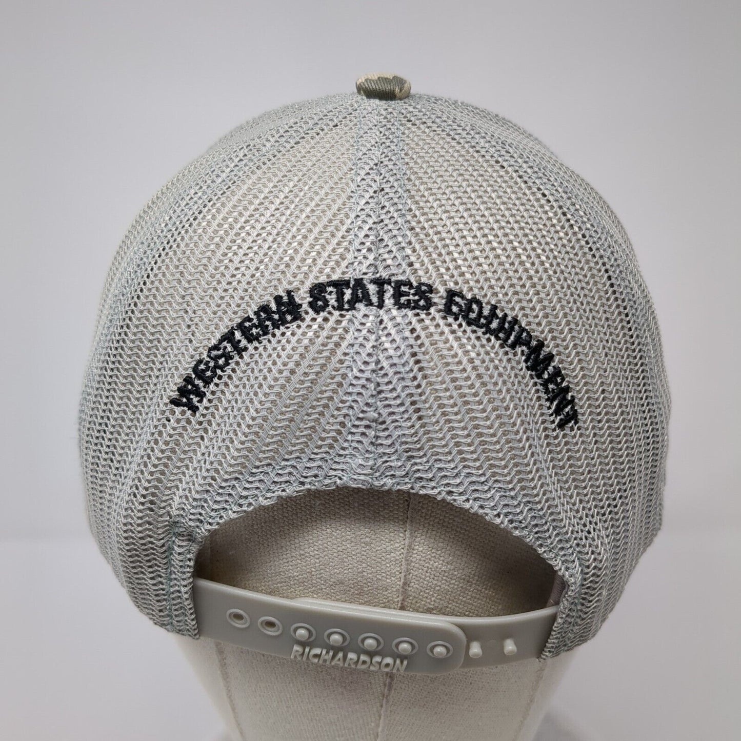 CAT Snapback Trucker Hat Camouflage One Size Western States Equipment