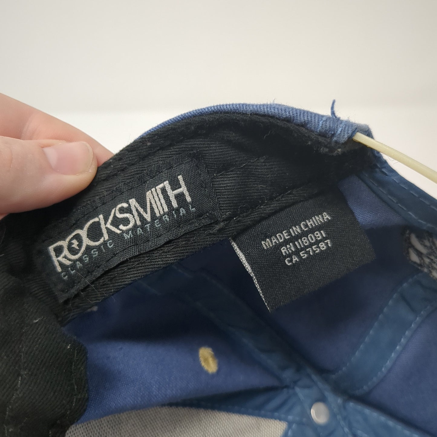 Rocksmith Ninjas Snapback Hat Multi One Size Adjustable Colorblock
