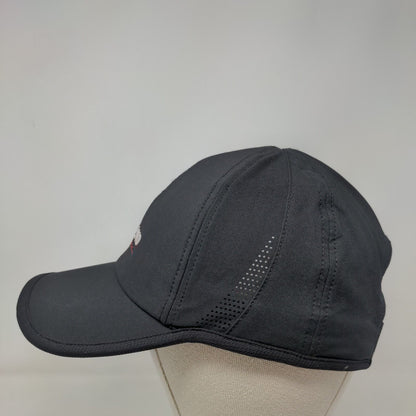 Kirkland Signature Strapback Hat Black One Size Adjustable Breathable 6 Panel