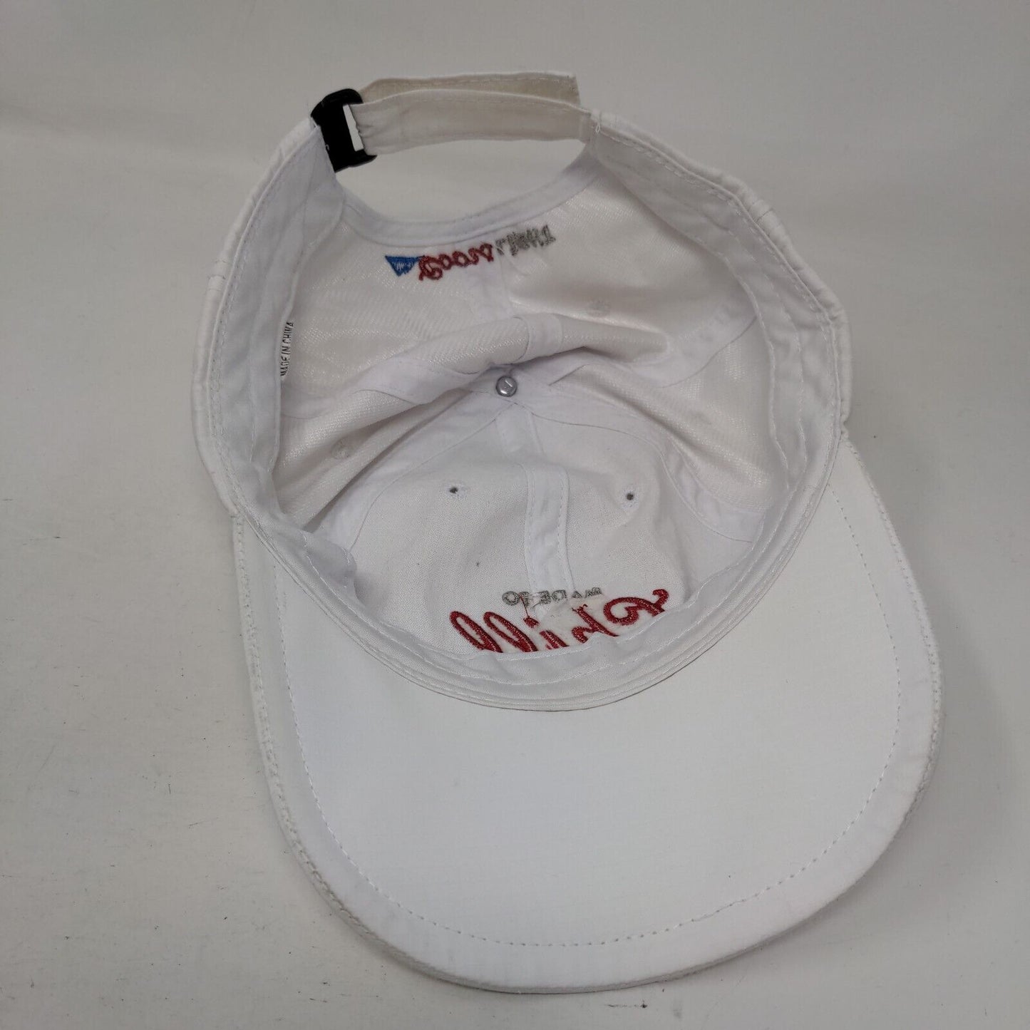 Made To Chill Coors Light Strapback Hat White One Size Adjustable Embroidered