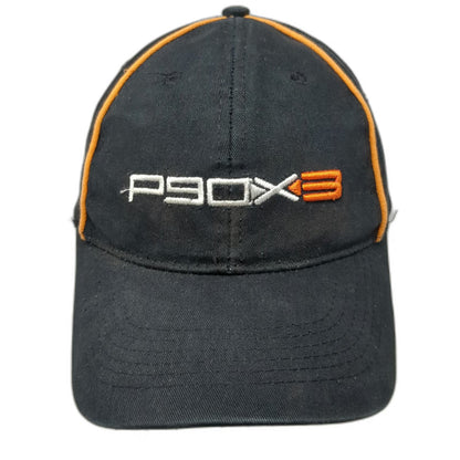 P90X3 Baseball Cap Black One Size Extreme Fitness Accelerated Embroidered Hat