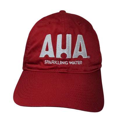 AHA Sparkling Water Slideback Hat Red OSFM Nike Heritage86 Dri-FIt