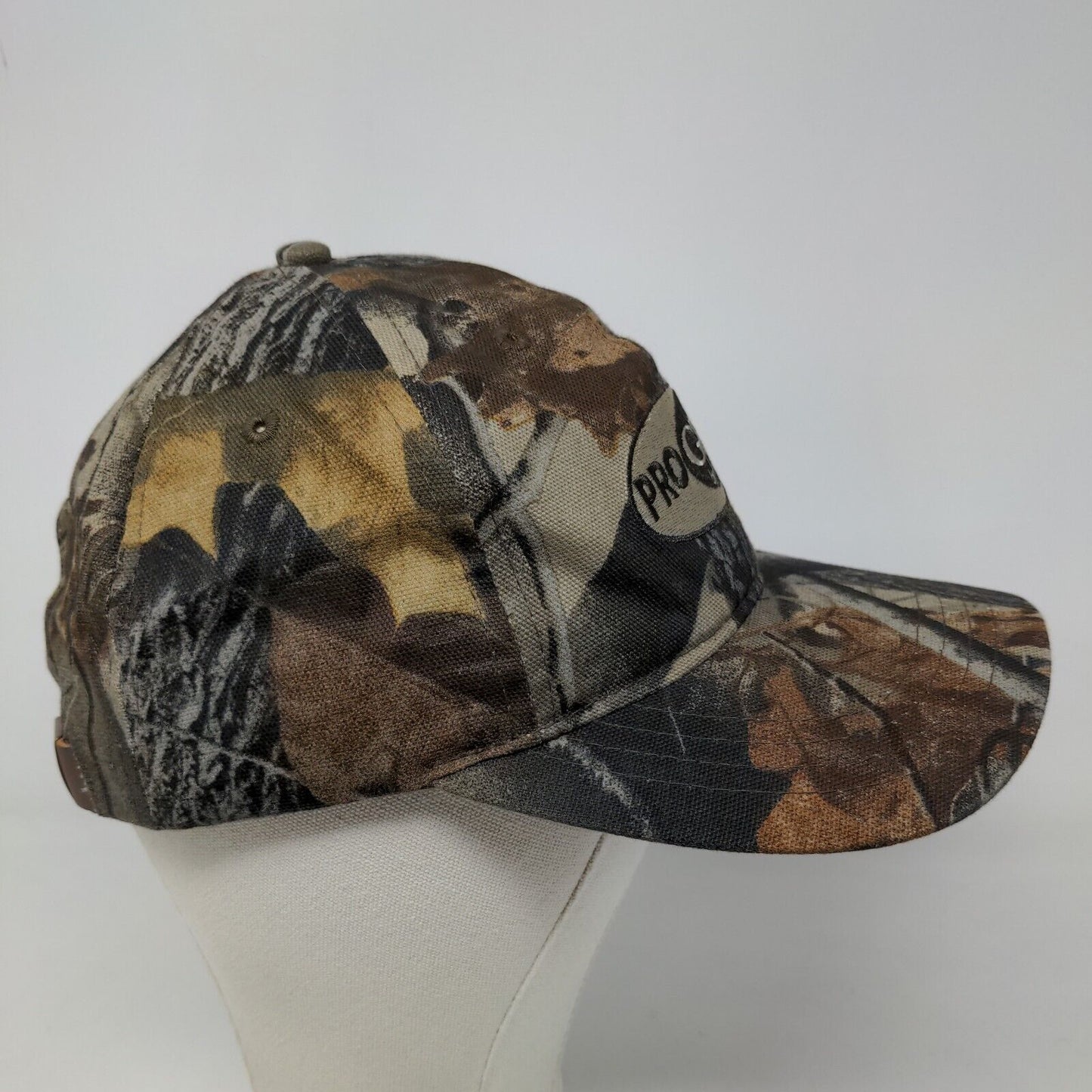 Pro Gear by Wrangler Men's Slideback Camo Hat Multicolor OSFA Embroidered Logo