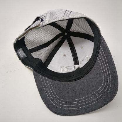 CG Columbia Grain Strapback Hat Gray OSFA Powered By Cruiser 6 Panel