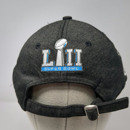 Philadelphia Eagles NFL New Era Hat Gray One Size Super Bowl LII Champions