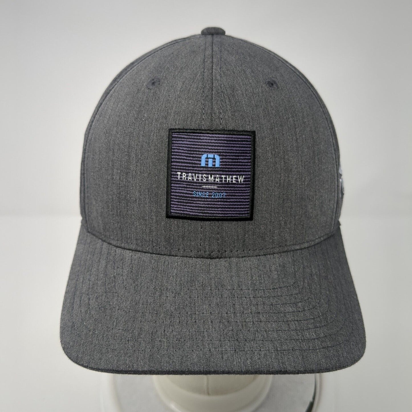 Travis Mathew Fitted Hat Gray L-XL Corona Premier Embroidered Flexfit