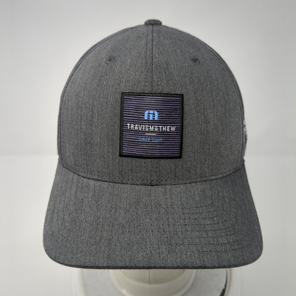 Travis Mathew Fitted Hat Gray L-XL Corona Premier Embroidered Flexfit