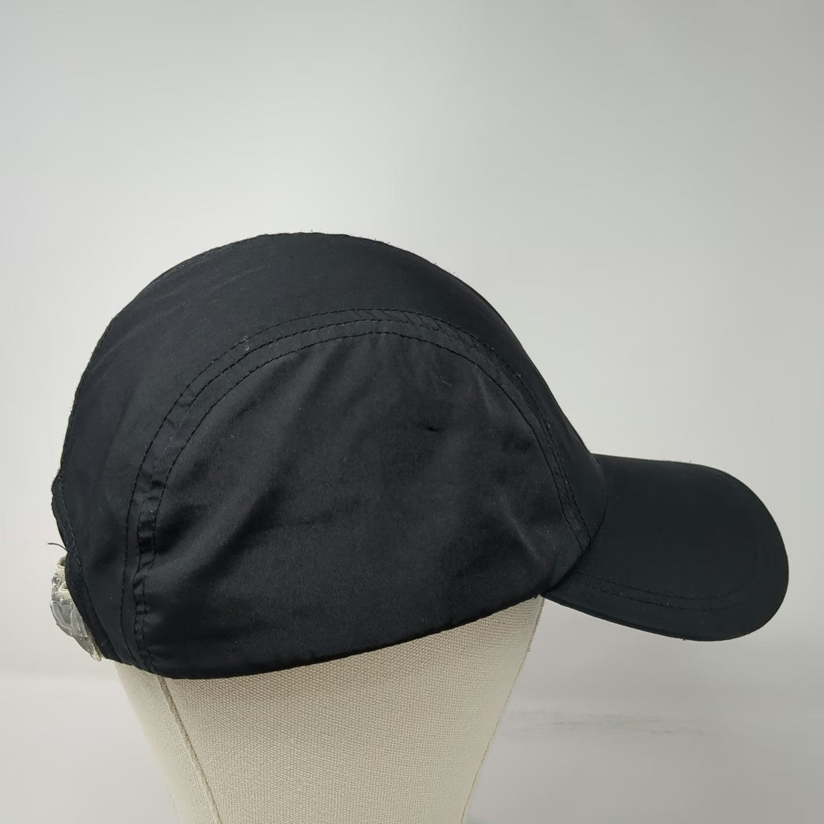 Gap Baseball Cap Black L Reflective Side Logo 5 Panel Polyester Running Hat
