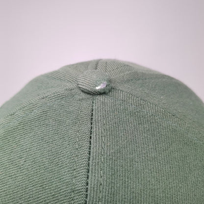 Nike Baseball Cap Green 7 1/4 Fitted Swoosh Logo Embroidered Cotton Hat