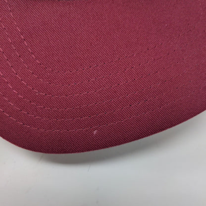 Authentic Primitive Snapback Hat Red OSFM Adjustable Embroidered 6 Panel