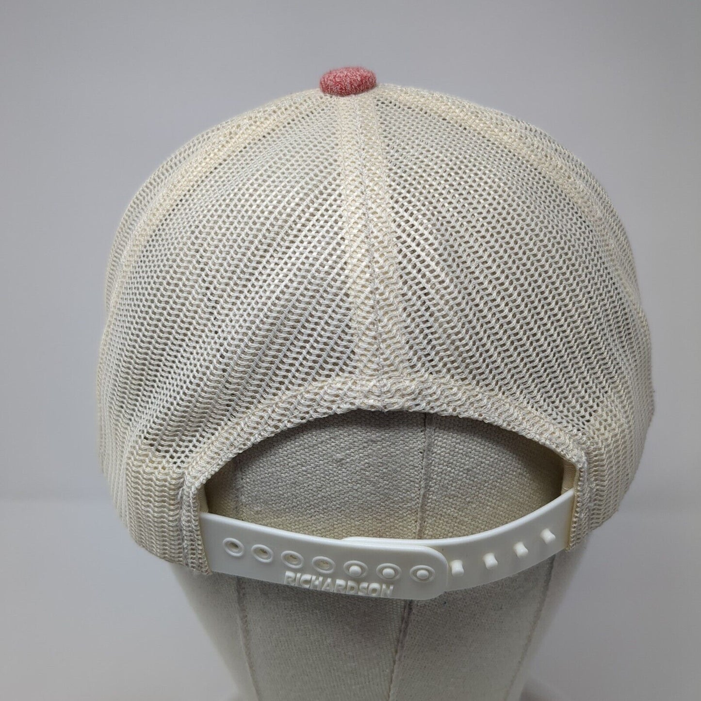 AFS Driver Snapback Trucker Hat Red Small Mesh Back Richardson Outdoor