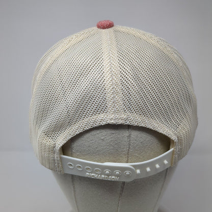 AFS Driver Snapback Trucker Hat Red Small Mesh Back Richardson Outdoor