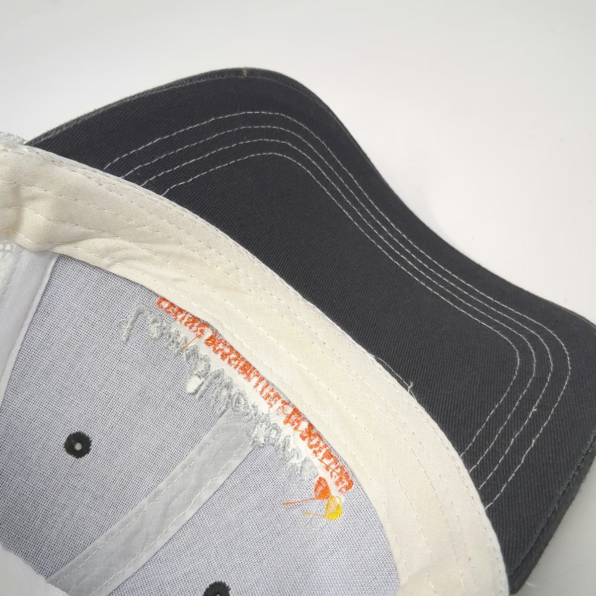 Cap America Baseball Cap Gray One Size Lamb Weston Potato Logo Mesh Back Hat