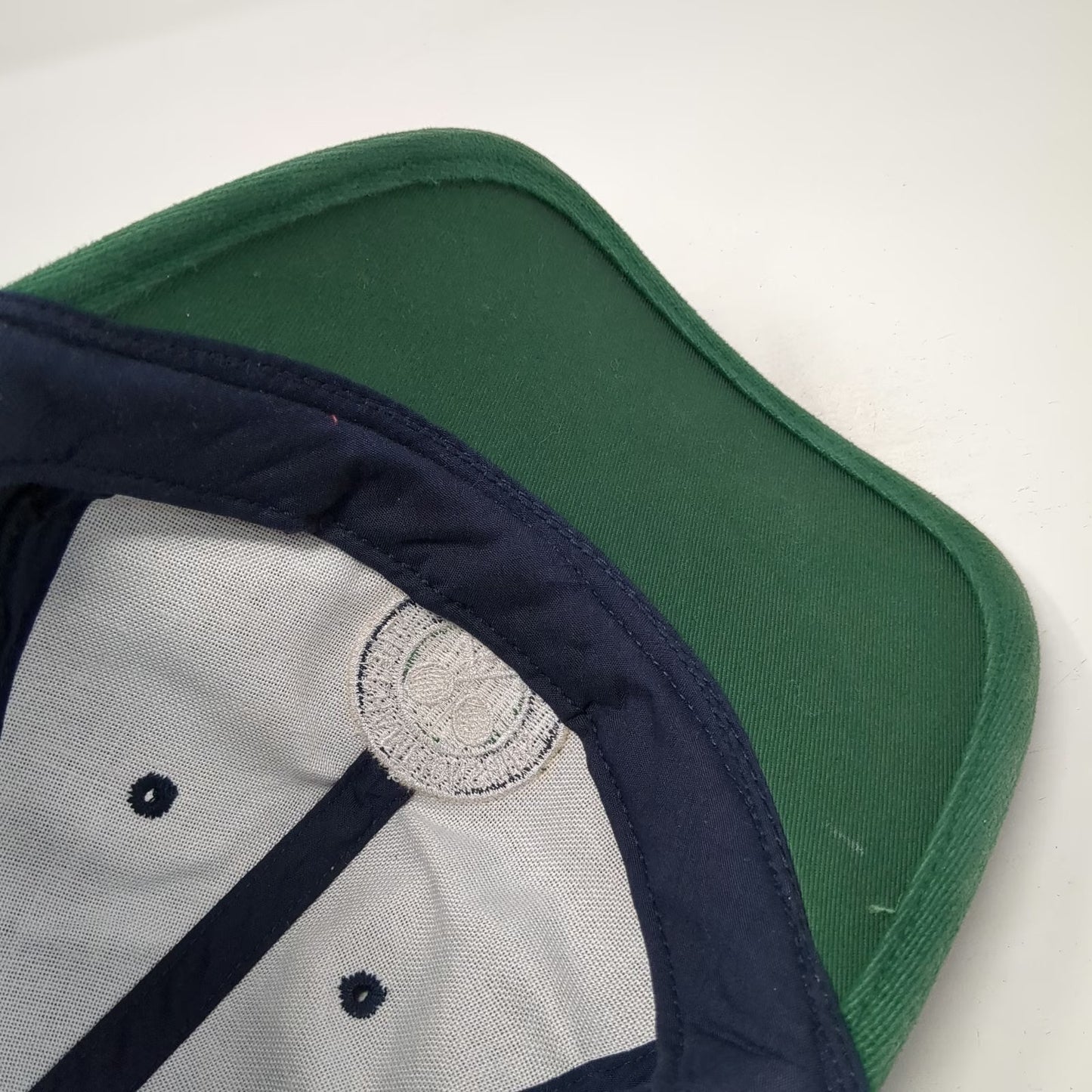 Wimbledon Championships Baseball Cap Blue Green White Tennis Museum Hat Vintage
