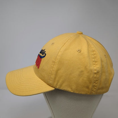 Perrin Baseball Cap Yellow OSFM Scituate MA Massachusetts Slideback Cotton Hat