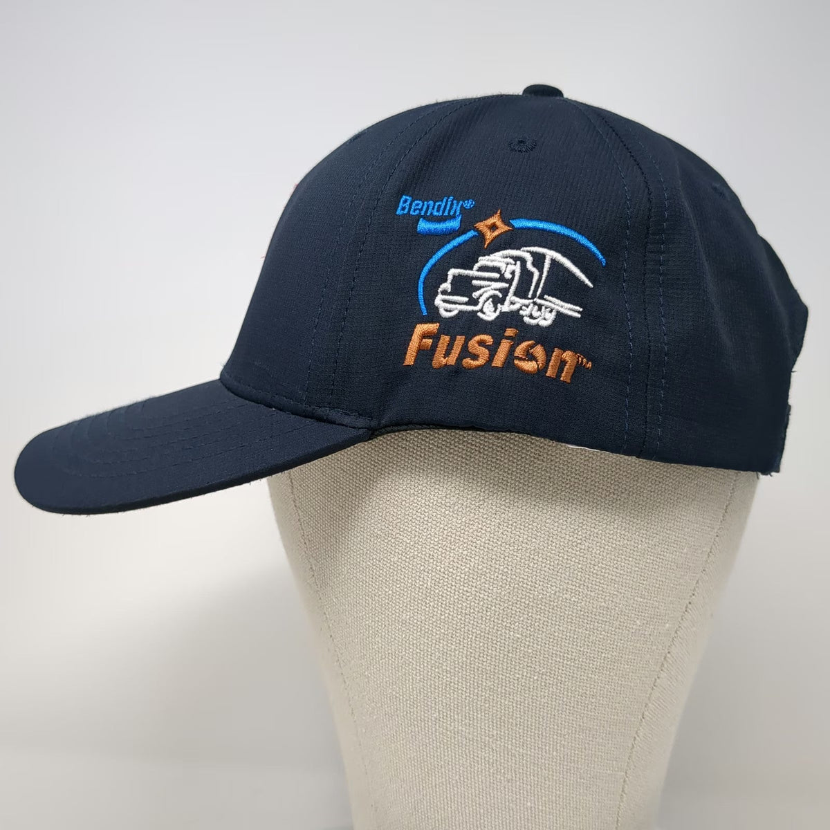 Quake City Caps Kenworth Bendix Fusion Baseball Cap Blue One Size Strapback Hat