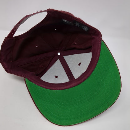 The Nayborhood Patch Snapback Hat Red One Size Adjustable AS Colour