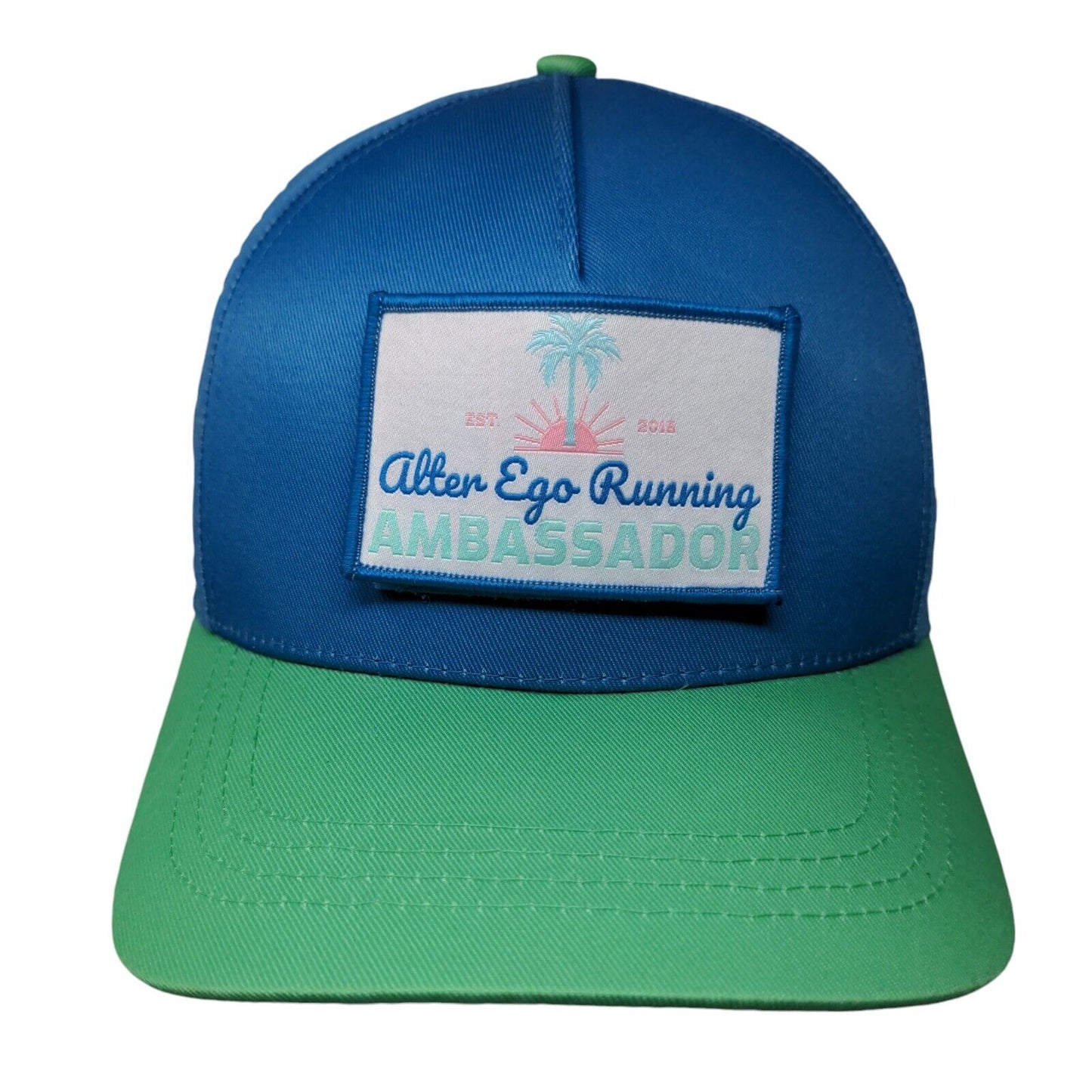 Alter Ego Running Ambassador Snapback Hat Multicolor OS Breathable Polyester