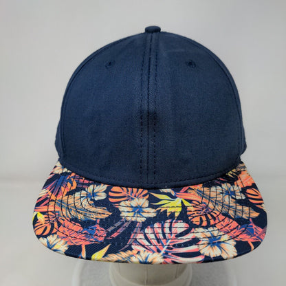 No Boundaries Snapback Hat Multicolor One Size Floral Adjustable 6 Panel