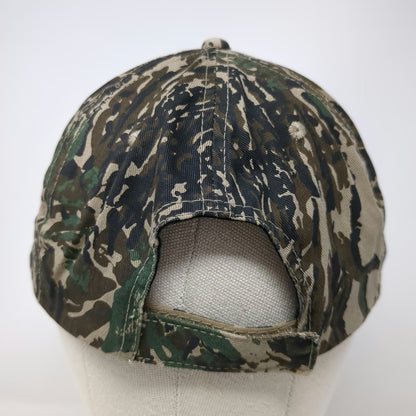 Cobra Baseball Cap Green Brown Black One Size Tiger Stripe Camo NFM Logo Hat