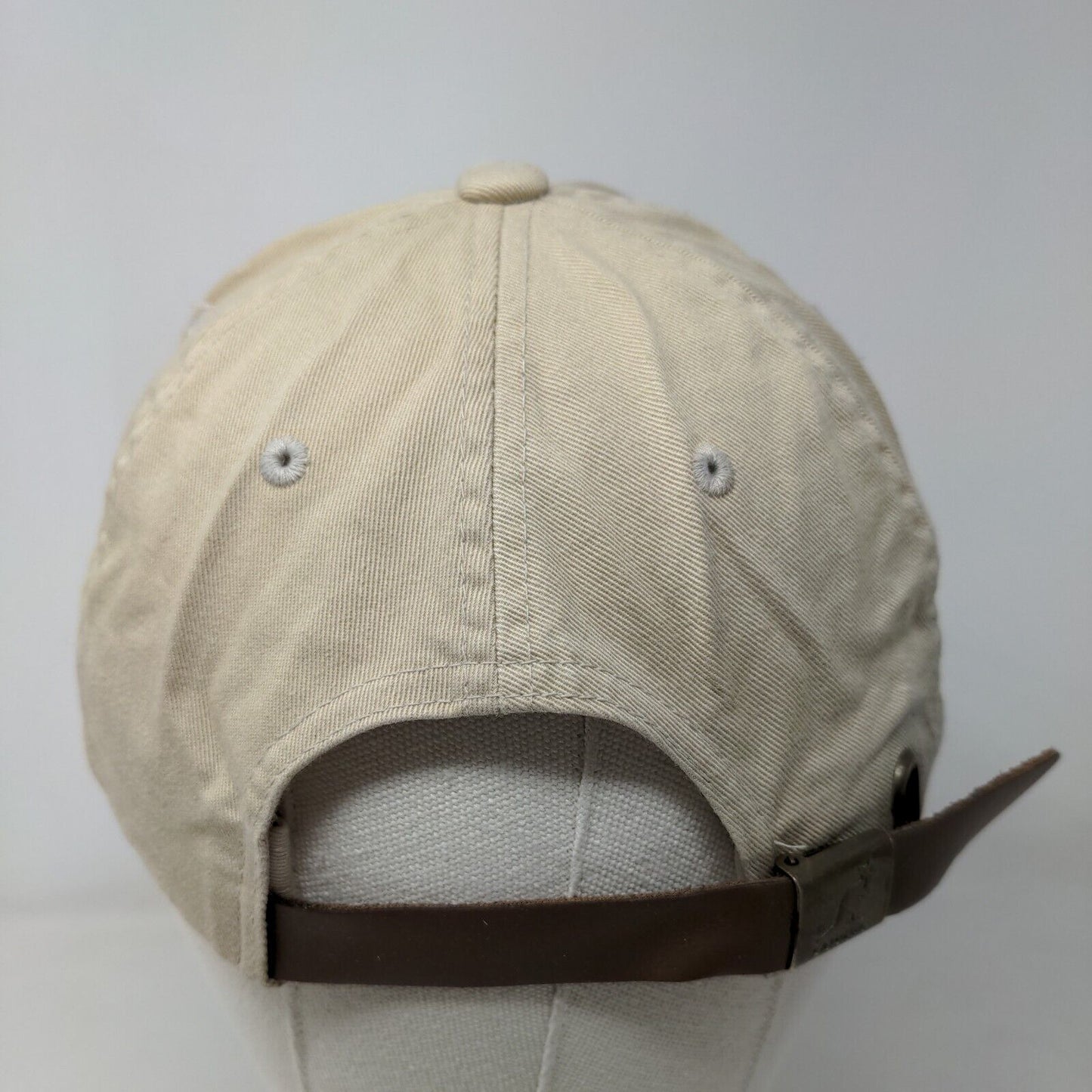 Kangol Men's Slideback Hat Tan Size OS Embroidered Logo 100% Cotton