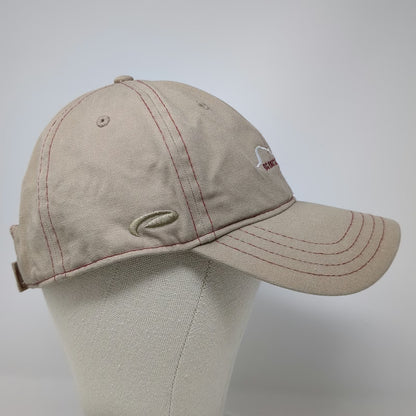 Pukka Baseball Cap Beige One Size Jug Mountain Ranch McCall Idaho Golf Hat