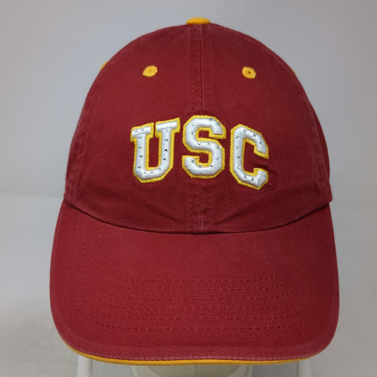 USC Trojans NCAA Top of the World Cap Red One Size Slideback Embroidered Logo
