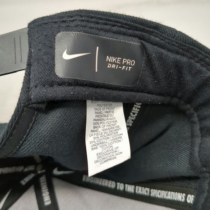 Nike Snapback Black White Green Underbill One Size Dri-Fit Pro Haeleah Logo Hat