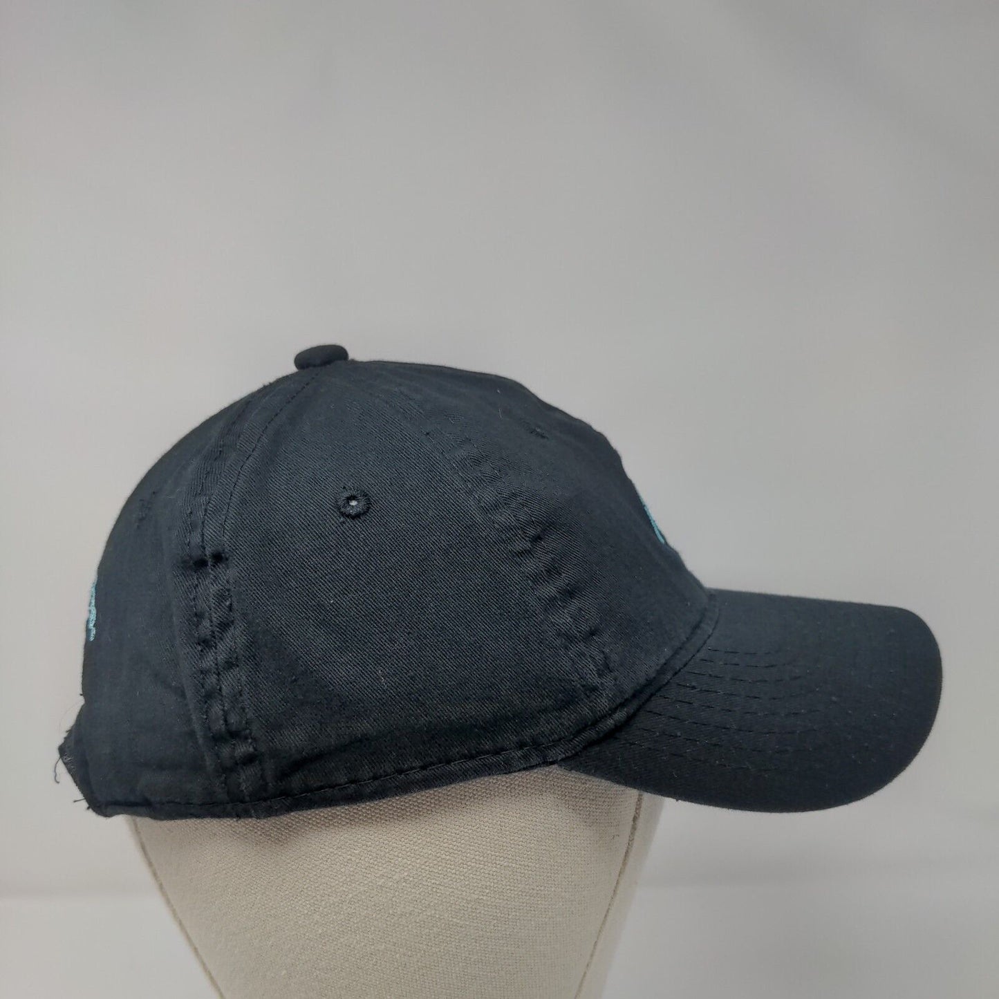 Ducks Unlimited Strapback Hat Black OSFM Adjustable Embroidered 6 Panel
