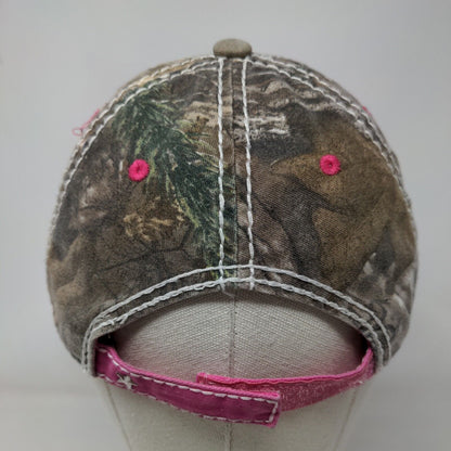 Browning The Best There Is Strapback Hat Camouflage OSFA Vent Holes