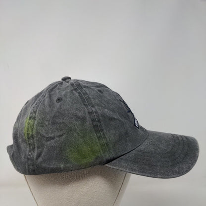 Grand Turk Strapback Hat Gray One Size Adjustable Embroidered Caribbean Side