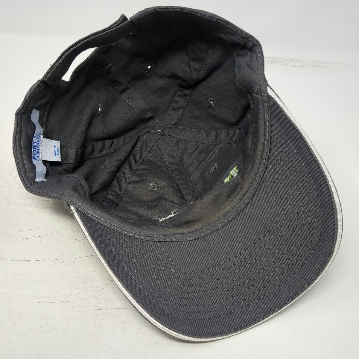 Port & Company Baseball Cap Gray One Size Mentoring Network Inc Strapback Hat